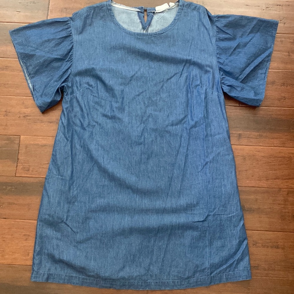 EUC Westport Women’s Denim Chambray Dress XL